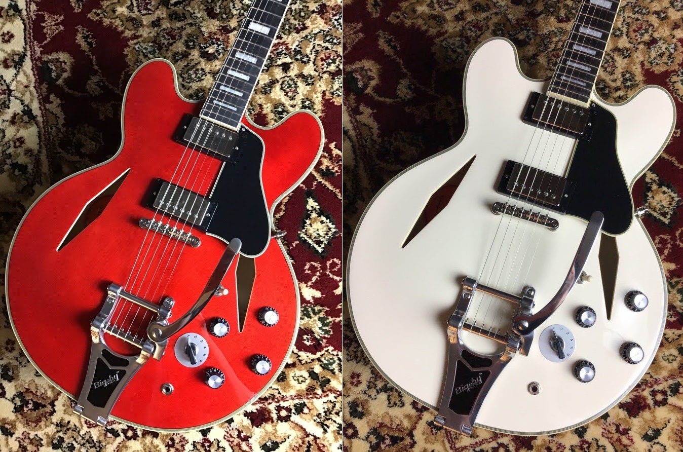 島村楽器大分店に、生形真一シグネチャーモデルのEpiphone(エピフォン)のエレキギター『Ubukata ES-355 Ver.02』が入荷致しました！ 生形真一氏は、日本のギタリスト、ソングライターとして非常に高い評価を受けています。1998年にEllegardenのギタリストとしてそのキャリア […]