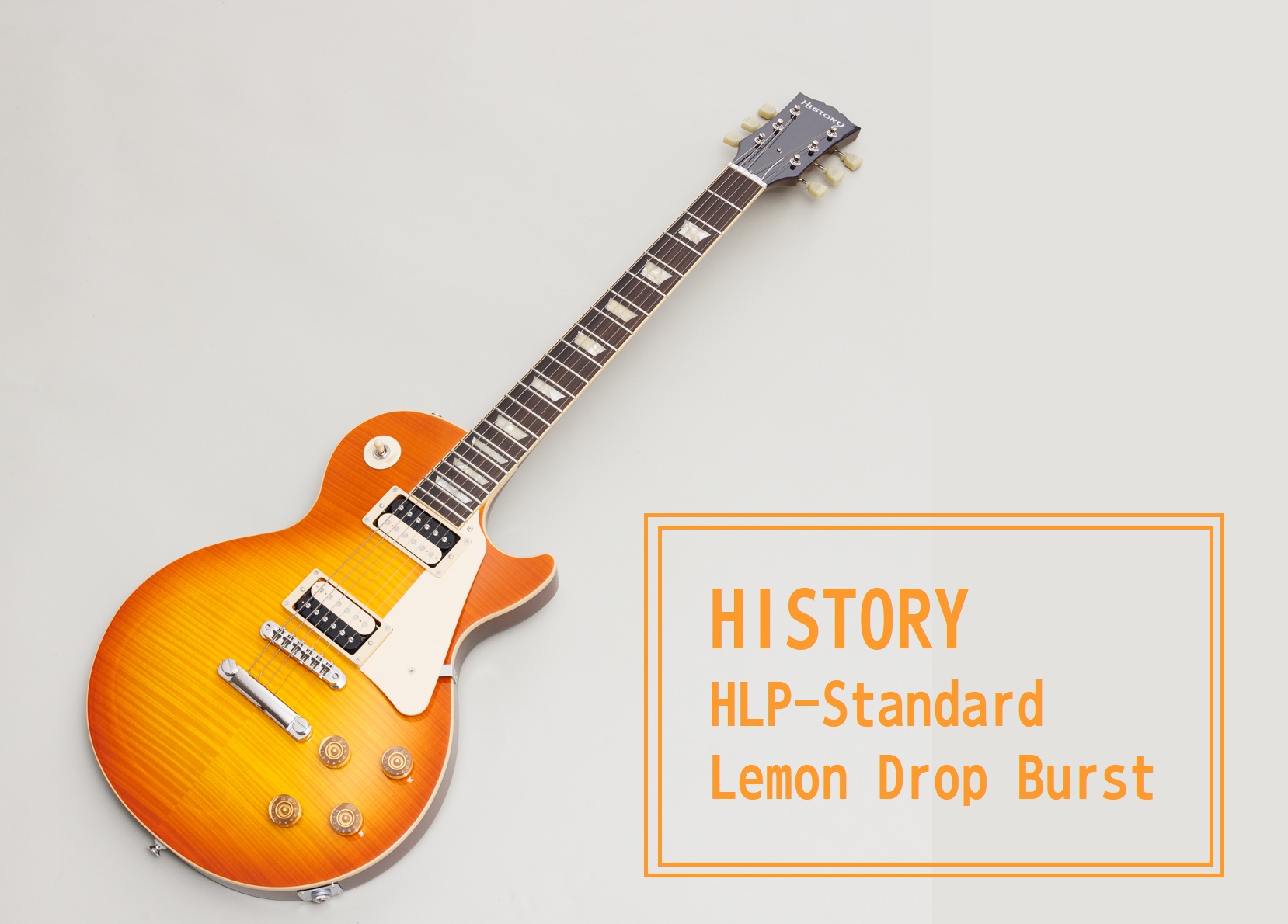 島村楽器大分店に、HISTORY(ヒストリー)のエレキギター『HLP-Standard』Lemon Drop Burst が入荷致しました！ 伝統的なスタイルをベースにしながら、より快適に演奏するための工夫、そして現代の音楽シーンにマッチするサウンドを詰め込んだHISTORY Standardシリー […]