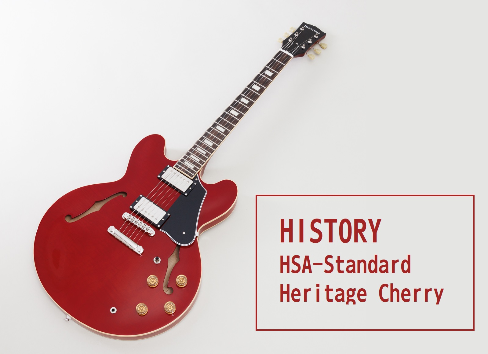 島村楽器大分店にHISTORY(ヒストリー)のエレキギター『HSA-Standard』Heritage Cherry 入荷致しました！ 伝統的なスタイルをベースにしながら、より快適に演奏するための工夫、そして現代の音楽シーンにマッチするサウンドを詰め込んだHISTORY Standardシリーズ。  […]