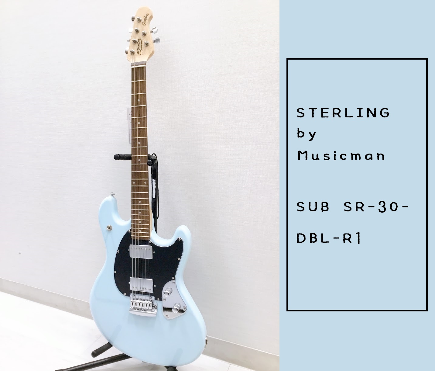 パワフルなサウンドが特徴！【STERLING by Musicman】 SUB SR-30