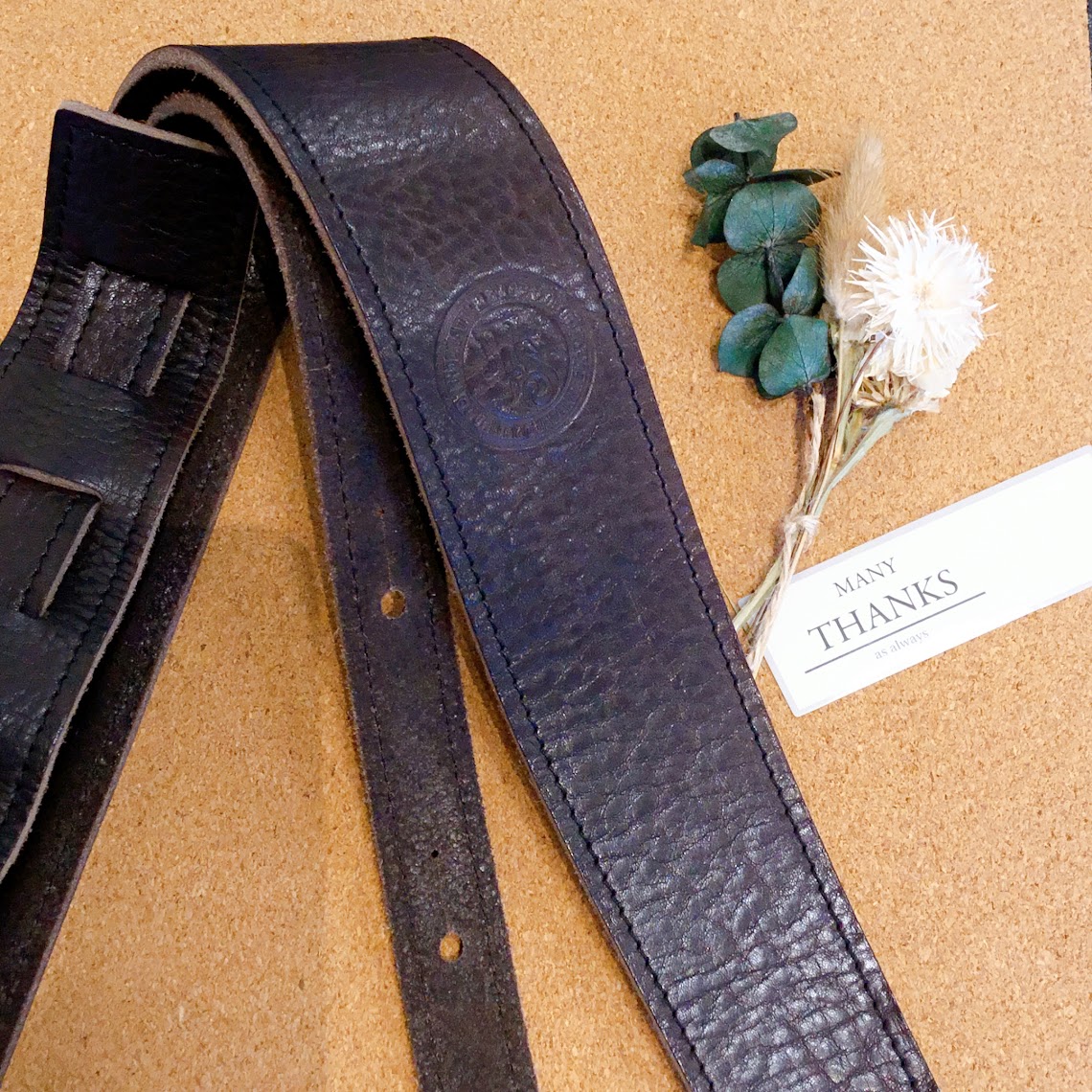 ギターストラップTENDER STRAP/TS-1 Jacaranda Black