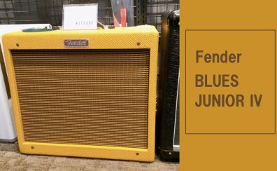 黄金時代の佇まい！【Fender】Blues Junior Lacquered Tweed 100V JPN 入荷いたしました！