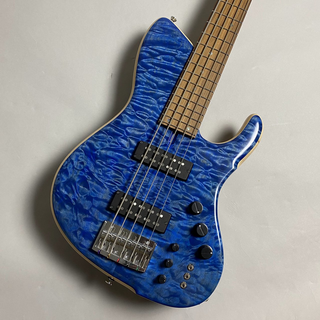 エレキベースdragonfly SHB5/345 CUSTOM MG QUILTED MAPLE / L.ASH (T.BLUE)