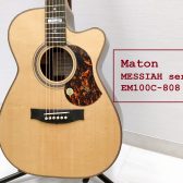 レギュラーラインフラッグシップモデル！【Maton】MESSIAH series EM100C-808 / Natural 入荷致しました！