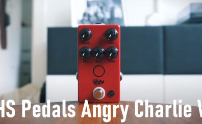 素晴らしい柔軟性と使い易さ！【JHS Pedals】Angry Charlie V3 コンパクトエフェクター 入荷致しました！