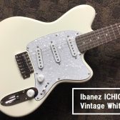 Ibanez ICHI00-VWH Vintage White Ichika Nito シグネイチャーモデル 入荷致しました！