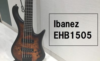 豪華スペックの5弦ベース！【Ibanez】EHB1505 Dragon Eye Burst Flat 入荷致しました！