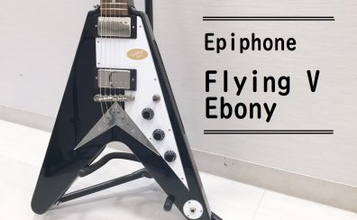エピフォン“Inspired by Gibson”コレクション！【Epiphone】Flying V Ebony 入荷致しました！