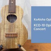 ハリのある良質なサウンド！【KoAloha Opio】コアロハオピオ KCO-10 Opio Concert 入荷致しました！