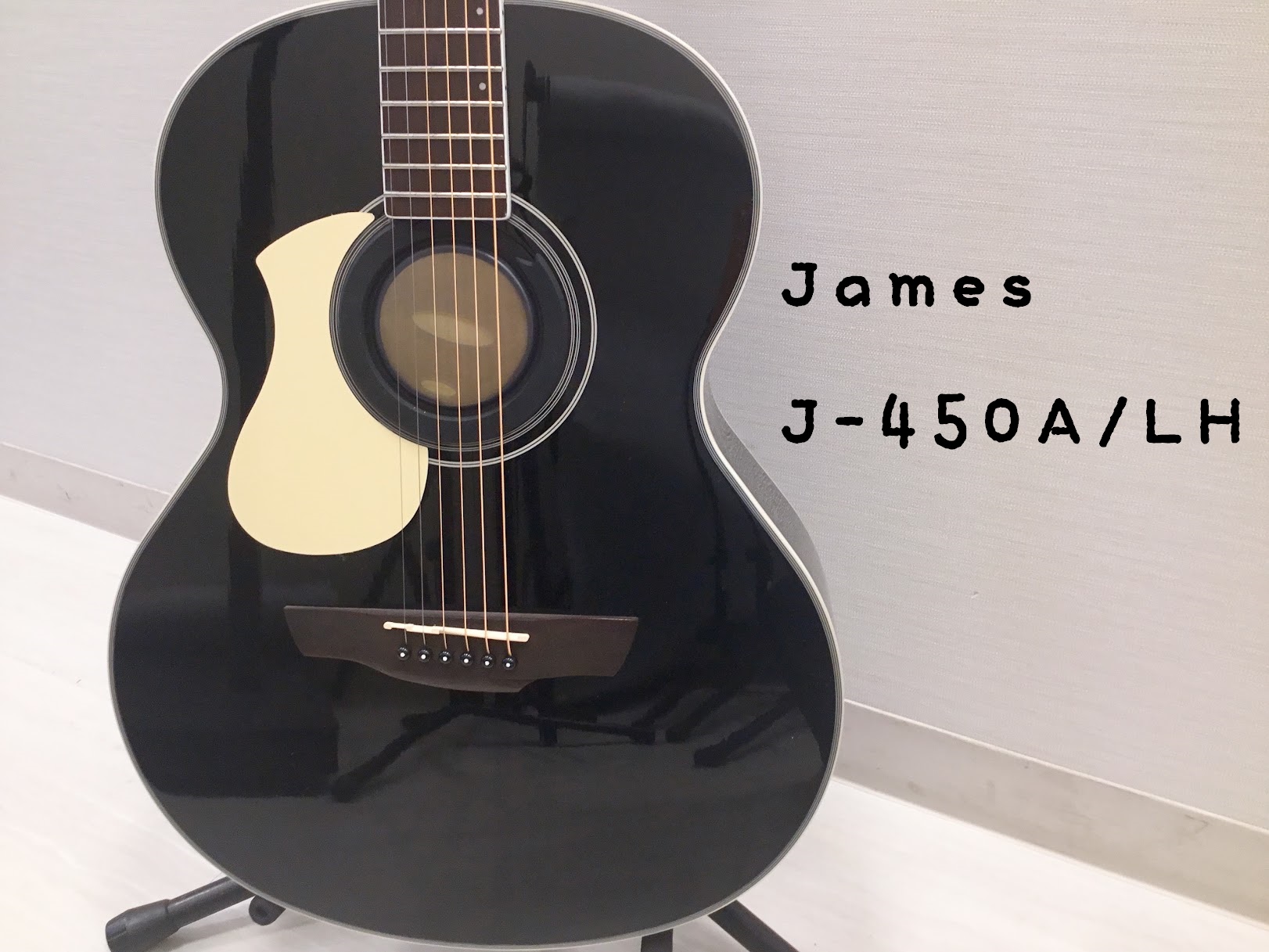 島村楽器大分店に、James(ジャームス)のアコースティックギター『J-450A/LH』が入荷致しました！ 小ぶりなボディシェイプであることから、反応の早い歯切れの良さも魅力。Jamesオリジナルデザインの小さめで取り回しが良く、演奏性に優れたエントリーモデルです！ ボディのサイドとバックに採用した […]
