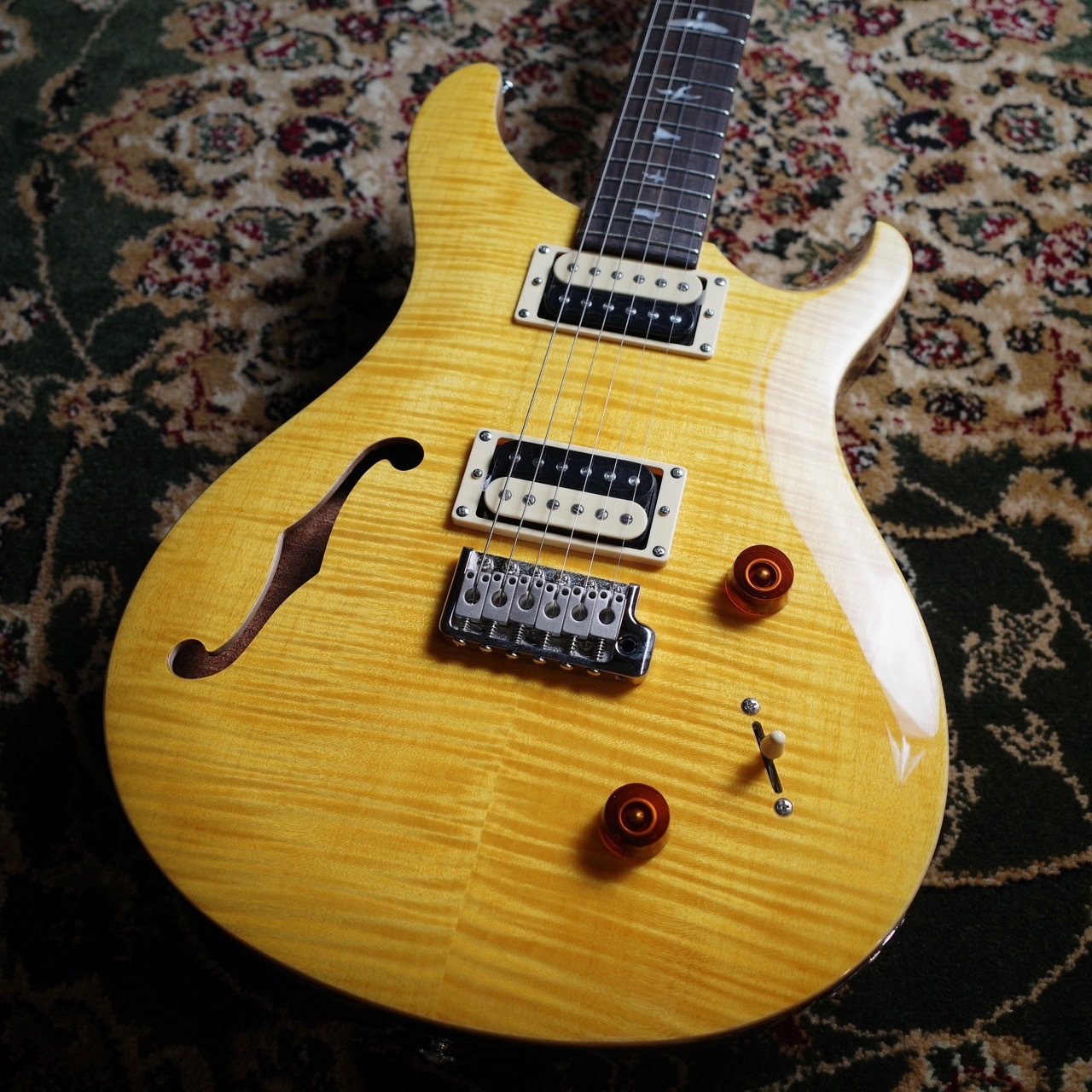 Paul Reed Smith(PRS) SE Custom22 Semi Hollow Santana Yellow