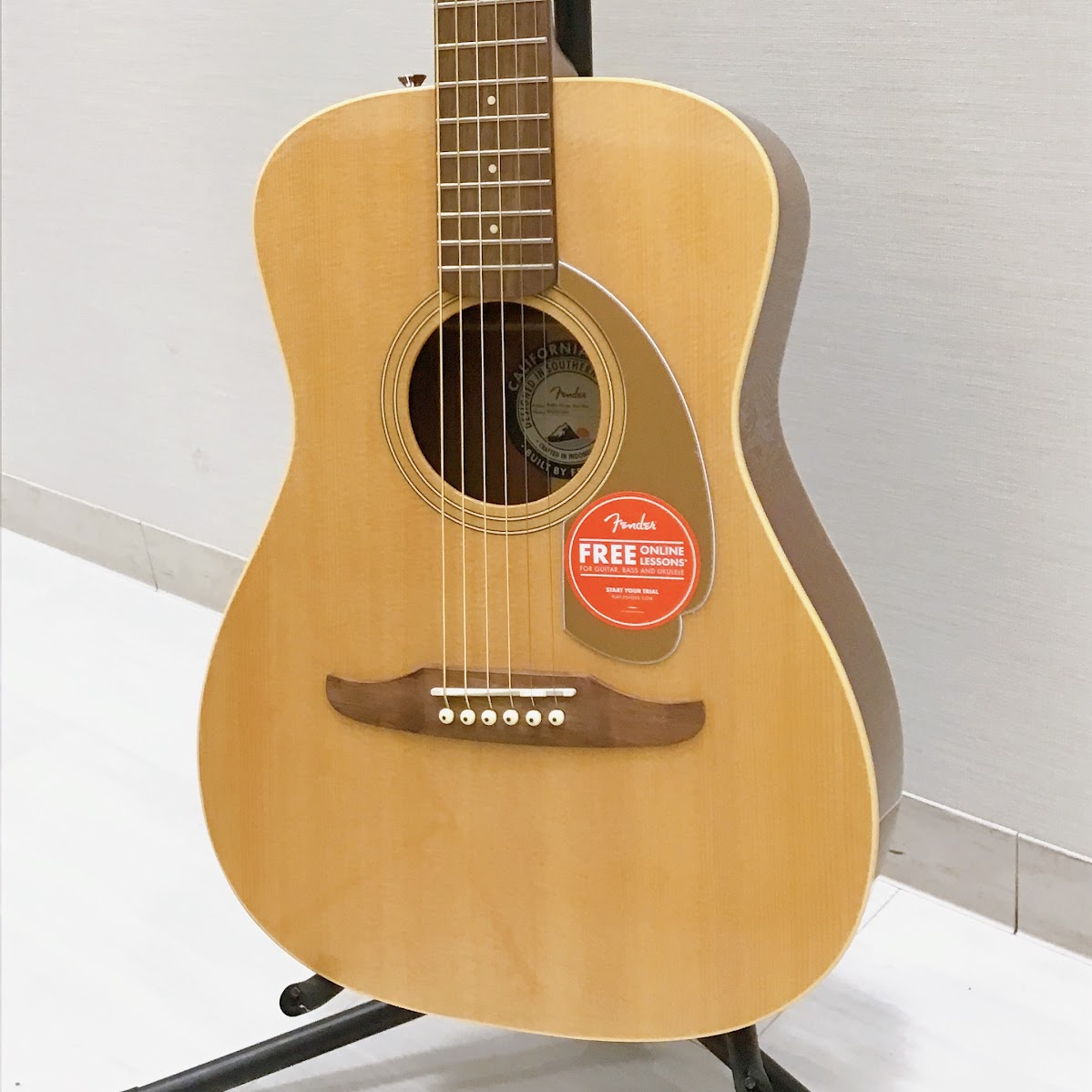 エレアコギターFender:Malibu Player Natural