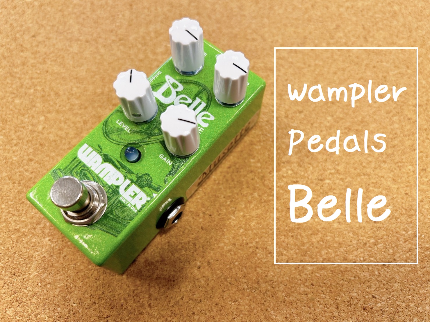 島村楽器大分店に、Wampler Pedals (ワンプラーペダル)のコンパクトエフェクター「Belle」が入荷致しました！ BELLE OVERDRIVEは、このカラーからインスピレーションを受けるであろうドライブペダルの名機、“グリーンペダルエフェクター”をより使いやすく、そして幅広いサウンドが […]