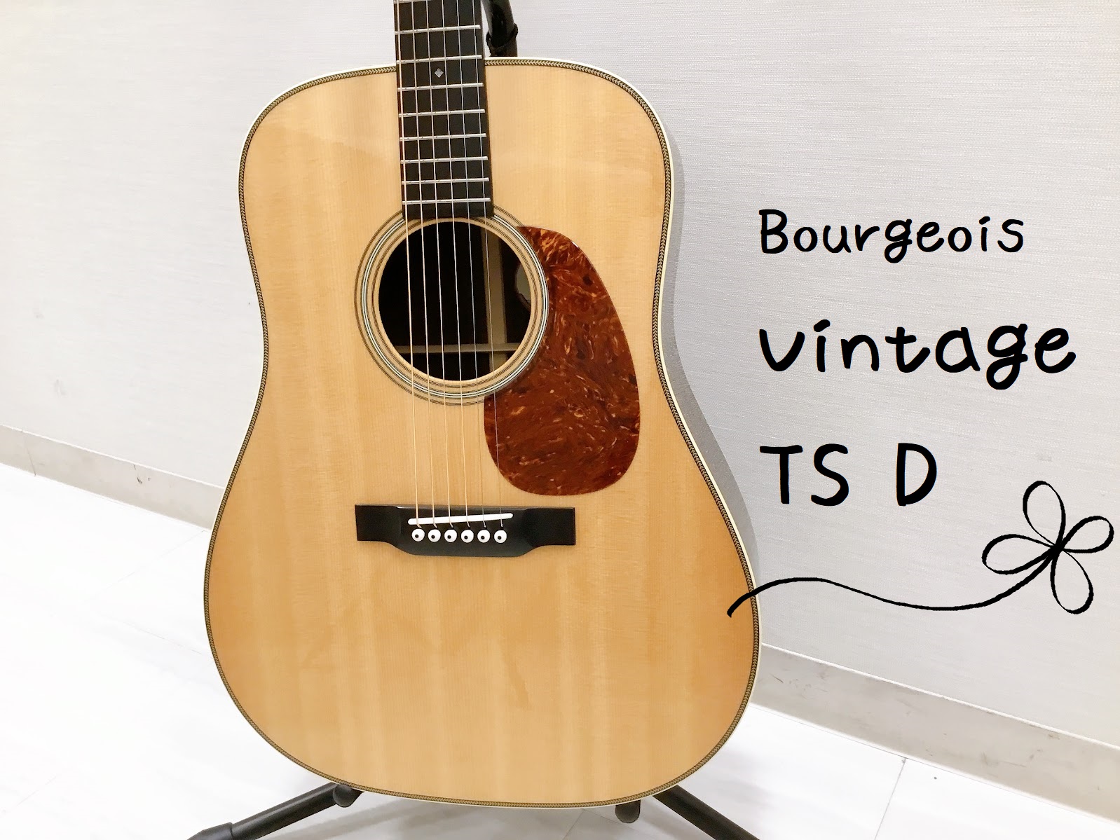 島村楽器大分店に、大阪サウンドメッセにて国内初披露されたBourgeoisの最新作 Bourgeois「Vintage TS D」が入荷致しました！ ボジョアギターとイーストマンのコラボレーションによって生み出されたボジョア タッチストーン シリーズ。オールソリッドで仕上げられる本器はアメリカ•メイ […]