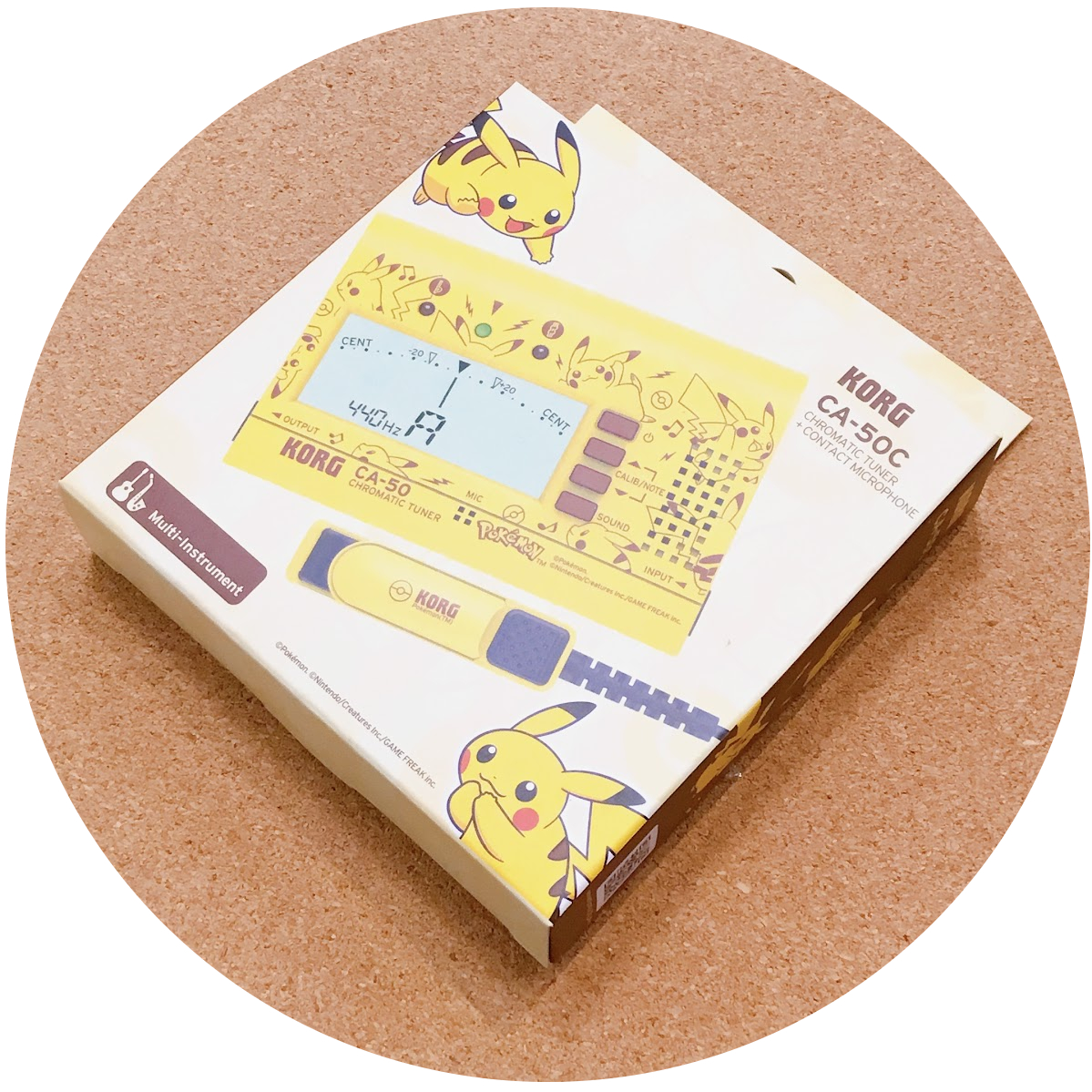 チューナー+コンタクトマイクKORG:CA-50C P025