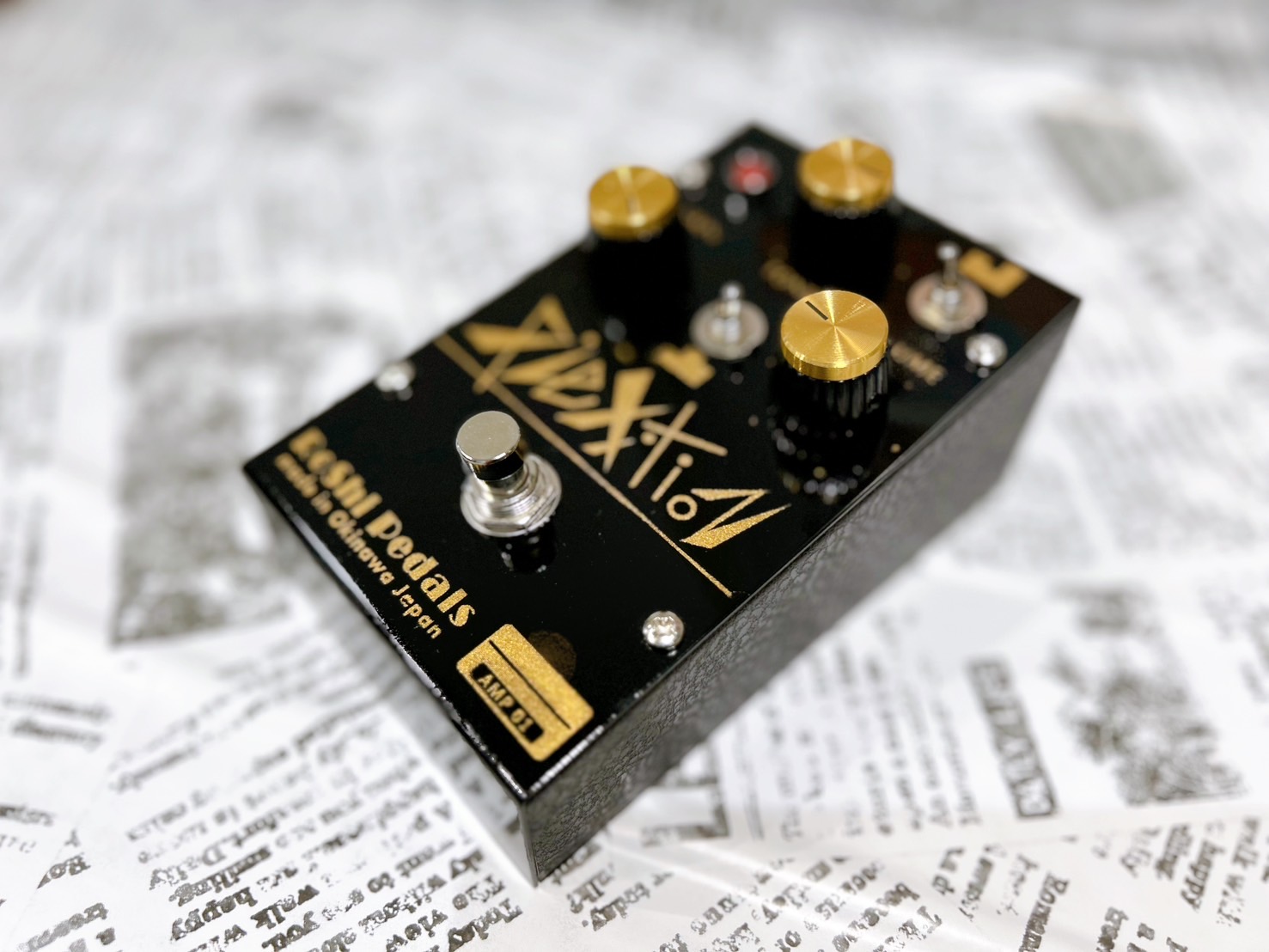 オーバードライブRoShi Pedals:Plexition Black