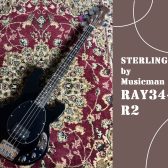 【STERLING by Musicman】RAY34-R2 エレキベース 大分店に入荷致しました！