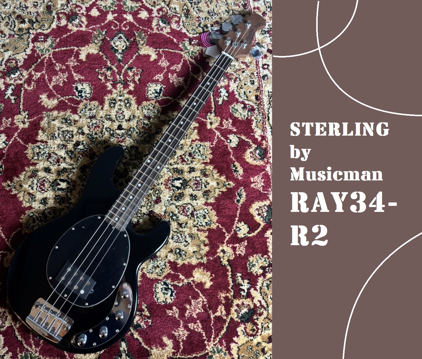 島村楽器パークプレイス大分店に、STERLING by Musicman(スターリン by ミュージックマン)のエレキベース、「RAY34-R2」が入荷致しました！ ロックサウンドにオススメの一本となっております！ The Sterling by Music Man StingRay “Ray 34 […]