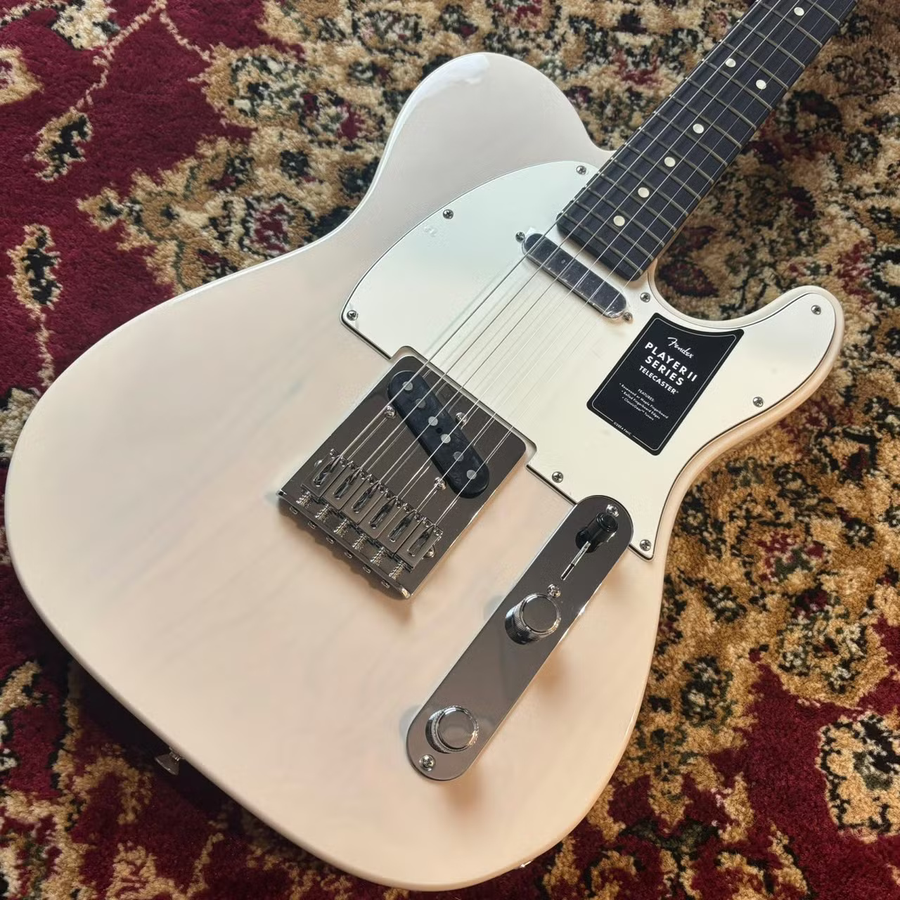 FenderPlayer II Telecaster Rosewood Fingerboard White Blonde