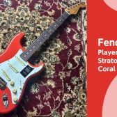 【Fender】 Player II Stratocaster Coral Red 大分店に入荷致しました！