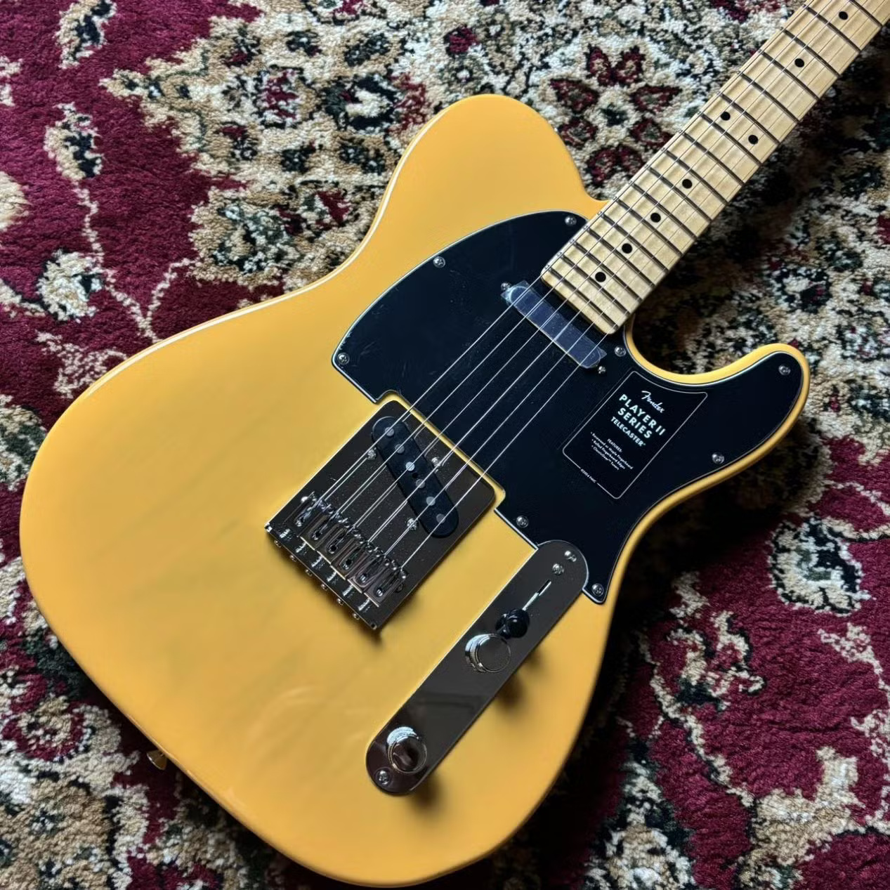 FenderPlayer II Telecaster Maple Neck Butterscotch Blonde
