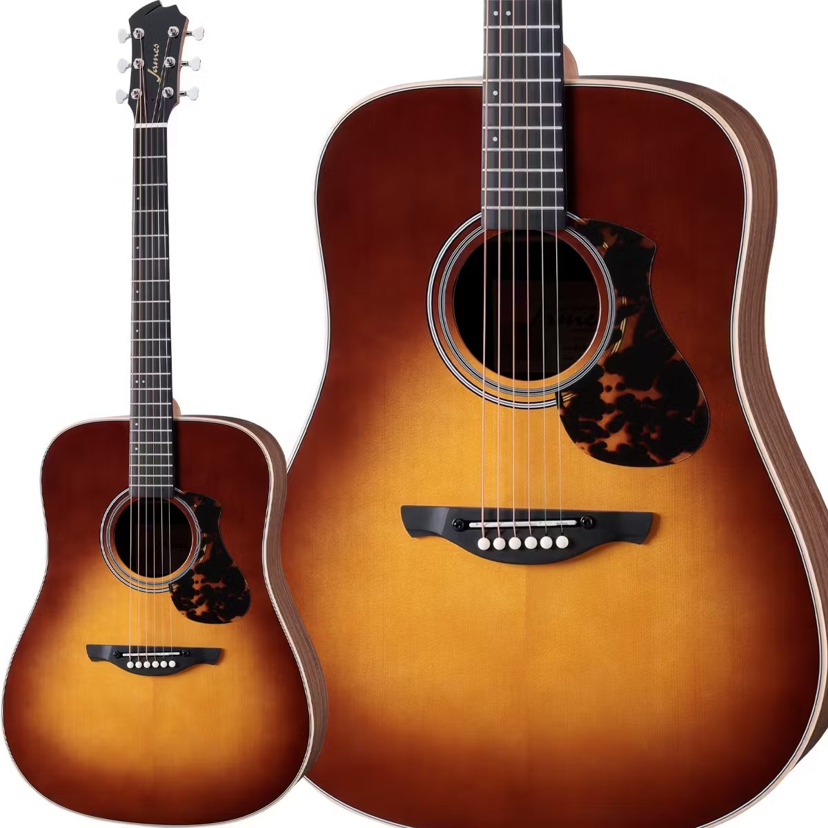 アコースティックギターJames:J-300DII VSB