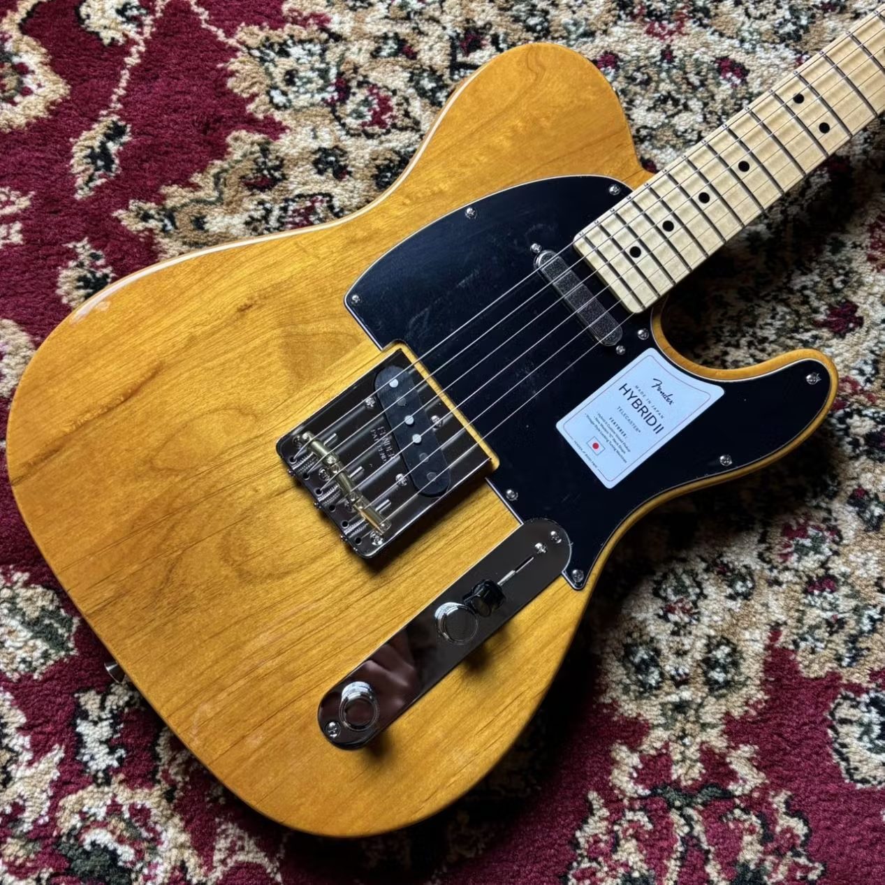 FenderMade in Japan Hybrid II Telecaster Vintage Natural