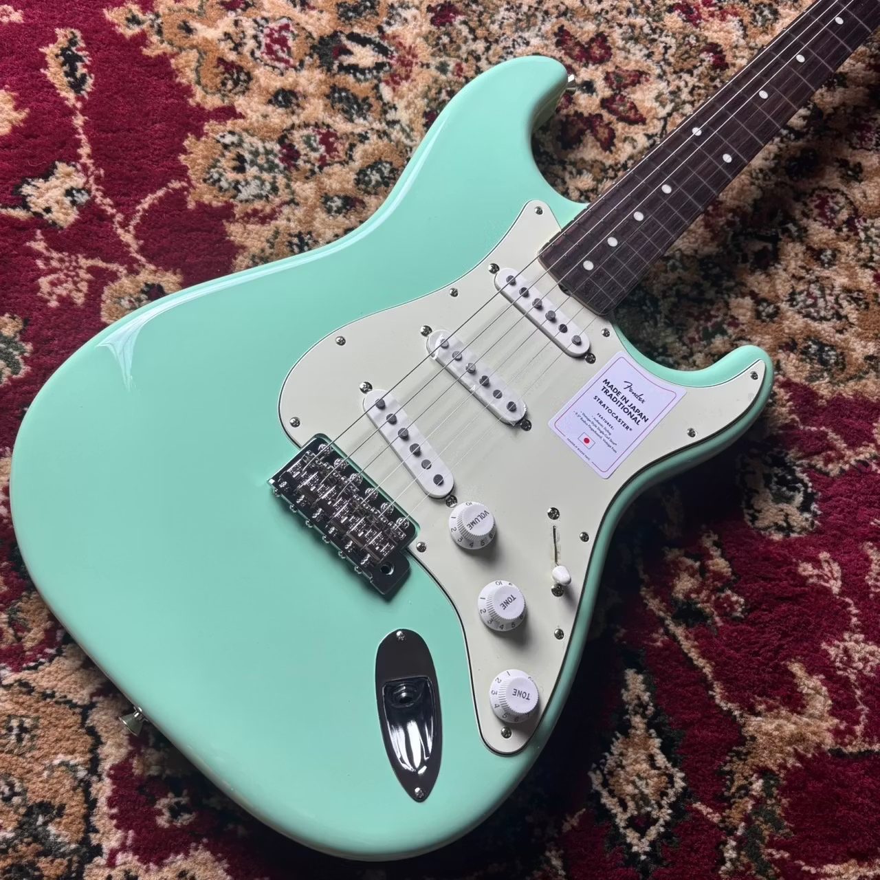 FenderTraditional 60s Stratocaster Surf Green