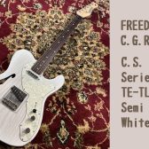 【入荷情報】FREEDOM C.G.R.「C.S. Retro Series TE-TL Semi Solid WhiteBlond」が大分店に入荷しました！