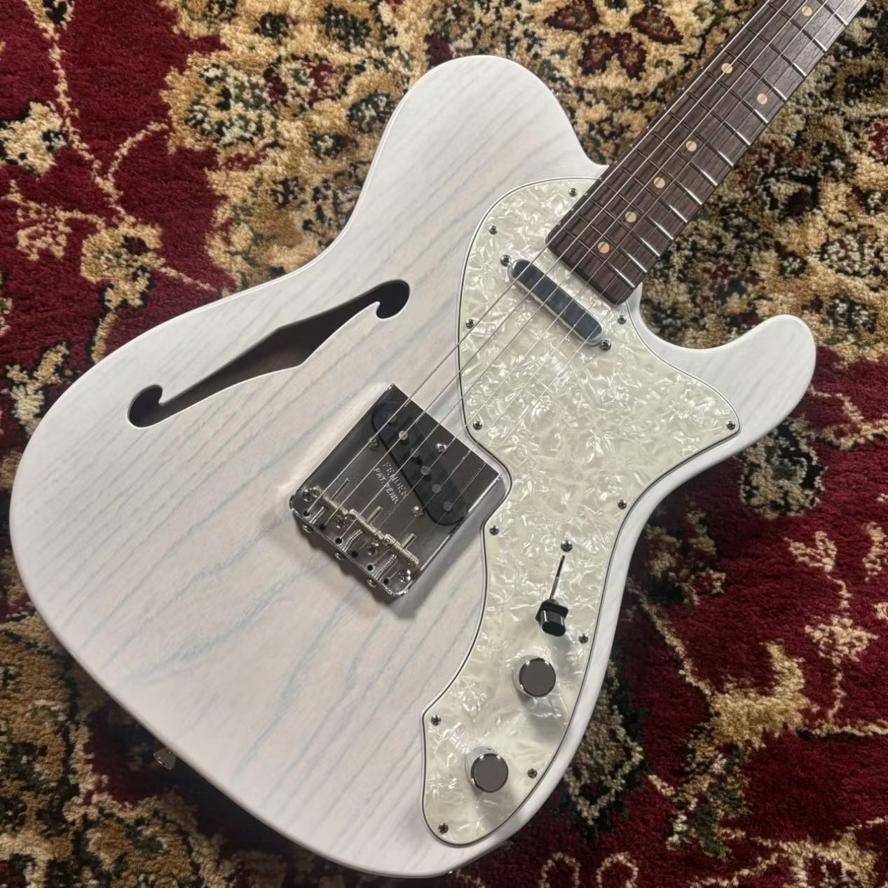 Freedom Custom Guitar ResearchC.S. Retro Series TE-TL Semi Solid WhiteBlond