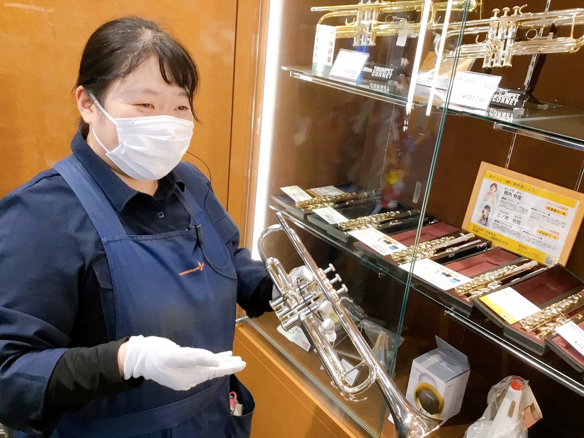 パークプレイス大分店 管楽器アドバイザー今西