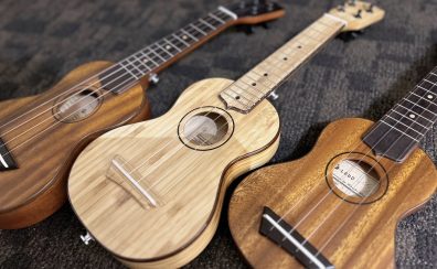 【ガズレレさんプロデュース！】G-Laboよりウクレレ3モデルが大分店に登場！