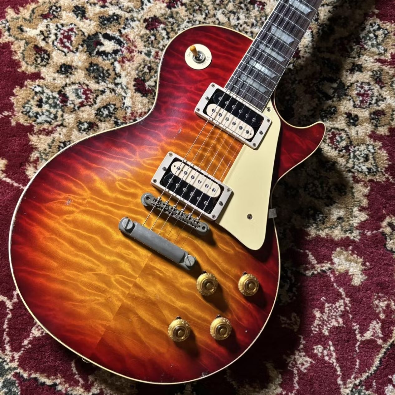 GibsonMurphy Lab　M2M 1959 Les Paul　standard　5A Quilted Maple
