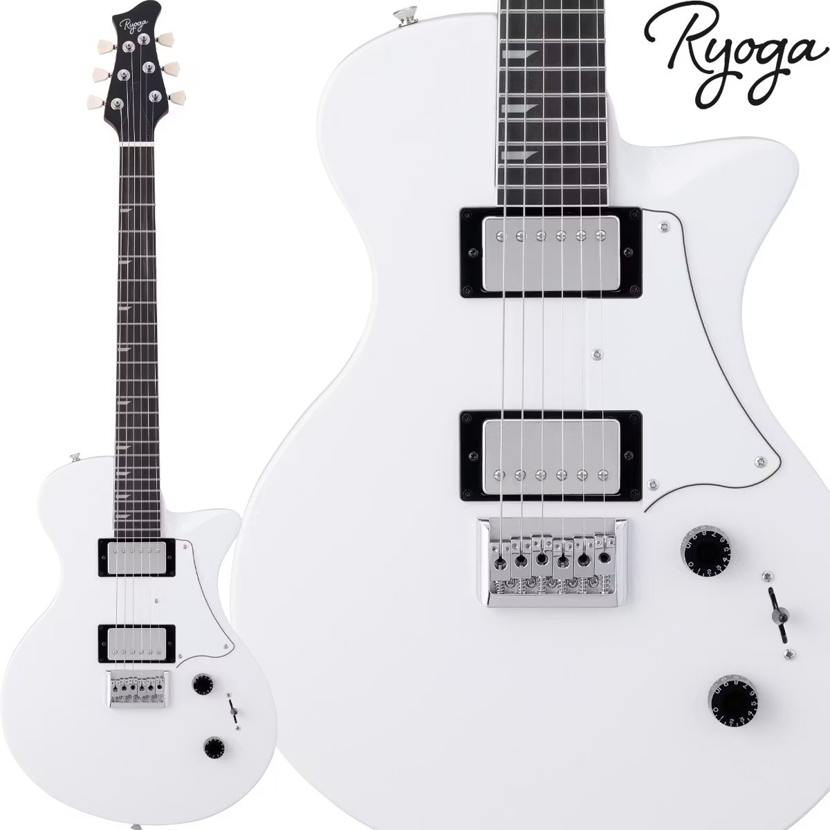 エレキギターRyoga:HORNET White