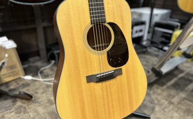 【大分店に入荷！】Martin D-18 Satin ― サテンの質感が生む新しい鳴り。