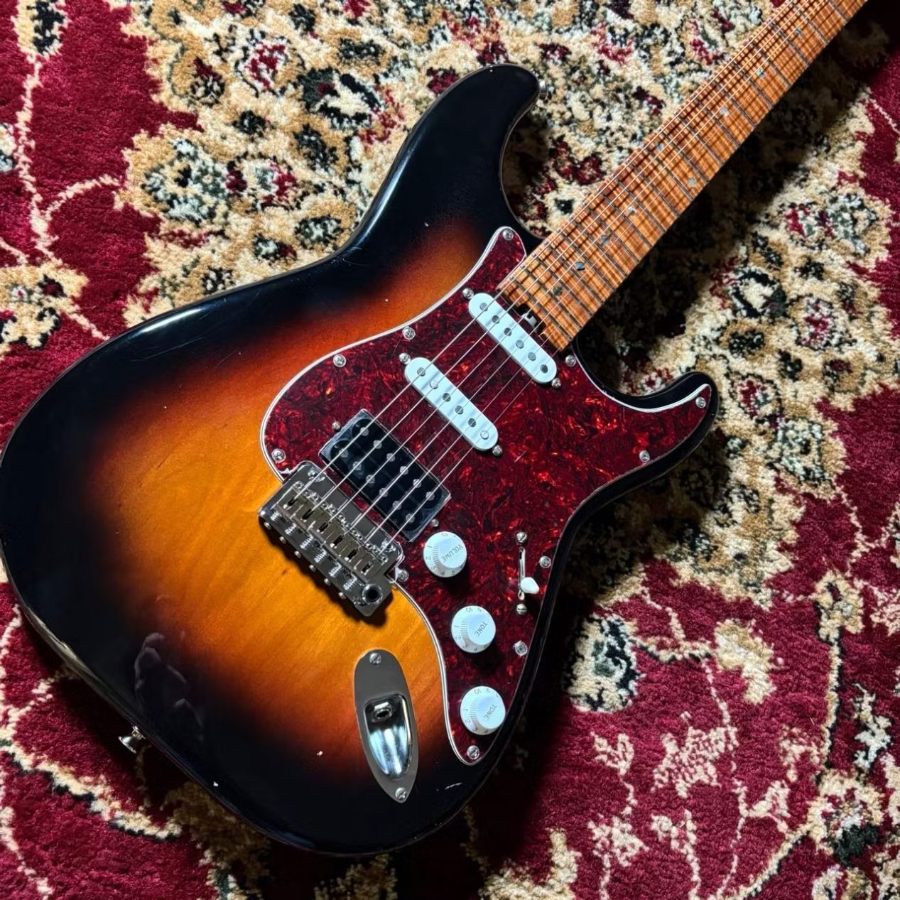 InfiniteTrad Fullsize ST ローストフレイムMaster Vintage Burst AGED