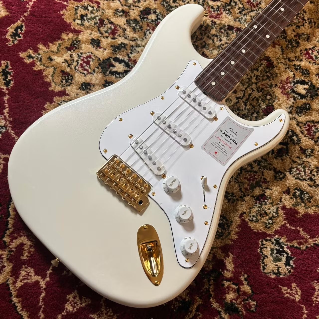 FenderTraditional2025 Collection 60s Stratocaster White Pearl