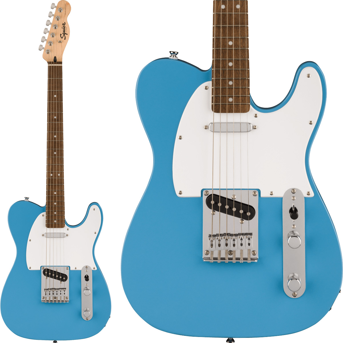 エレキギターSquier by Fender/SONIC TELECASTER Laurel Fingerboard White Pickguard California Blue