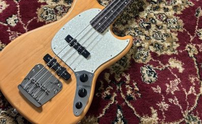 【新製品】Fender Chilli Beans. Maika Mustang Bass Rosewood Fingerboard Aged Natural が大分店に入荷しました！