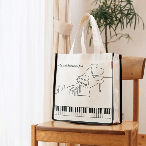 Piano line スクエアトートバッグ(レガート) ／ 甲南