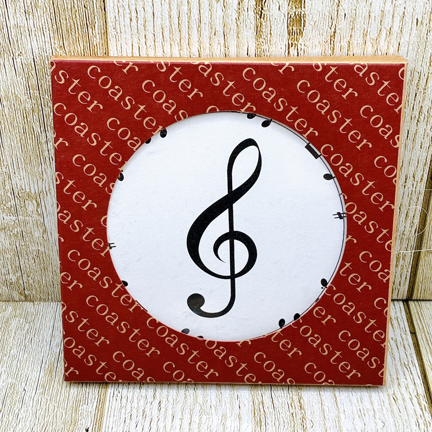 珪藻土コースター 音符 ／ 吉澤