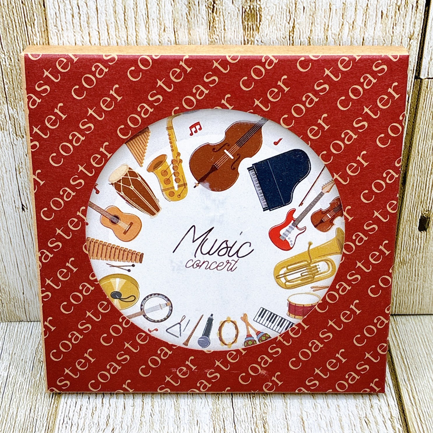 珪藻土コースター 楽器 ／ 吉澤