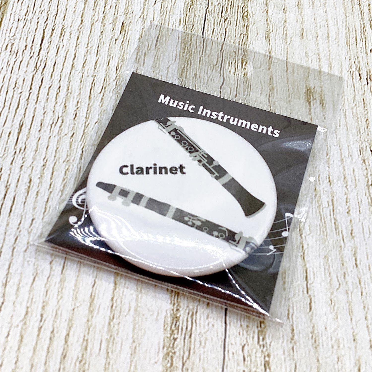 シーエスリンク 楽器缶バッジ (各種)