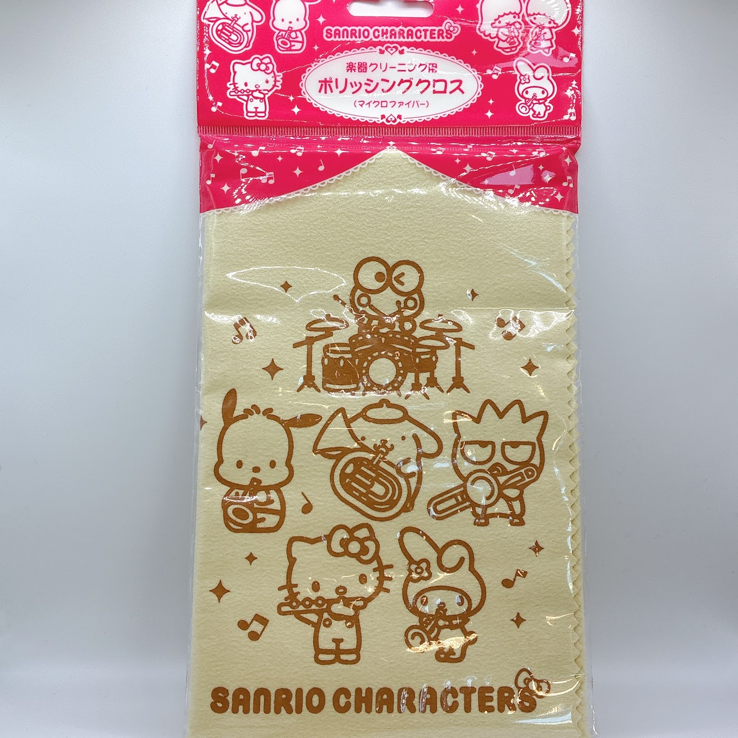 サンリオキャラクターズ アイボリーポリッシングクロス GCL1