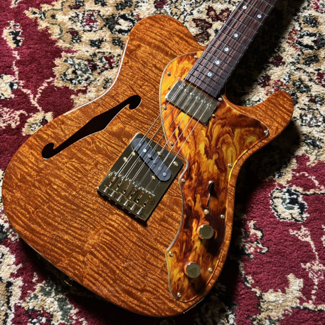 Freedom Custom Guitar ResearchO.S TE Pepper Hollow�U(Brown Pepper) FT 