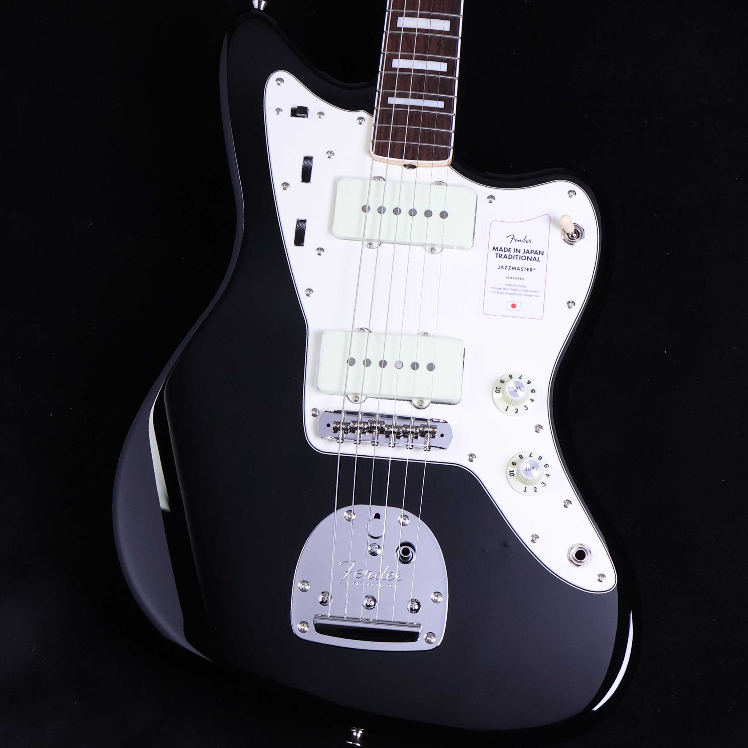 FenderMade In Japan Traditional II Late60s Jazzmaster Black
