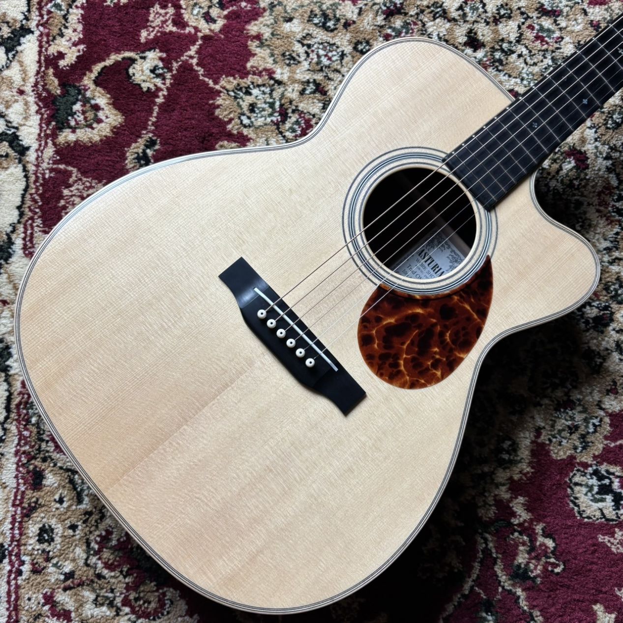 アコースティックギターASTURIAS：Trad OM CW 10th Anniversary