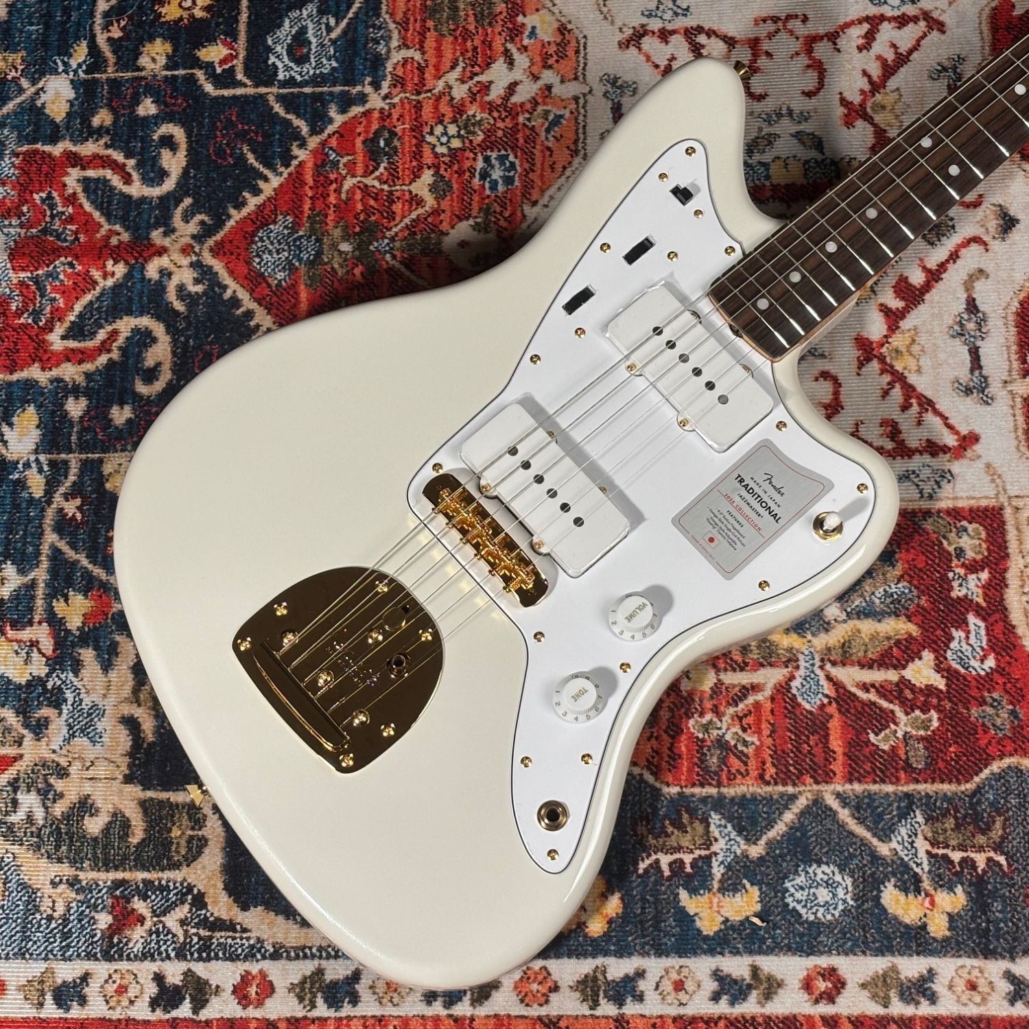 FenderMade in Japan Traditional 2025 Collection 60s Jazzmaster White Pearl