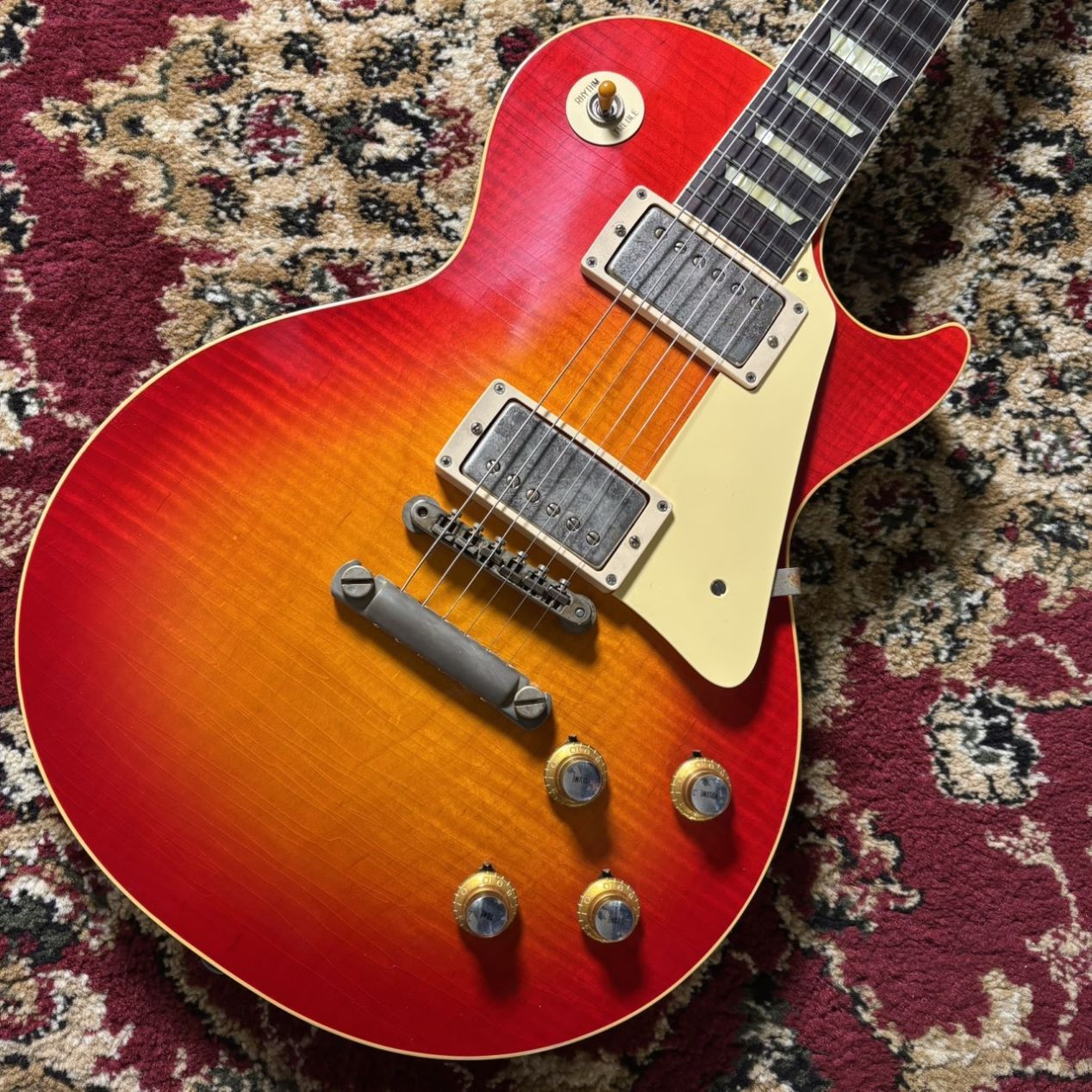 GibsonMURPHY LAB 1960 Les Paul Standard Wide Tomato Burst Ultra Light Aged