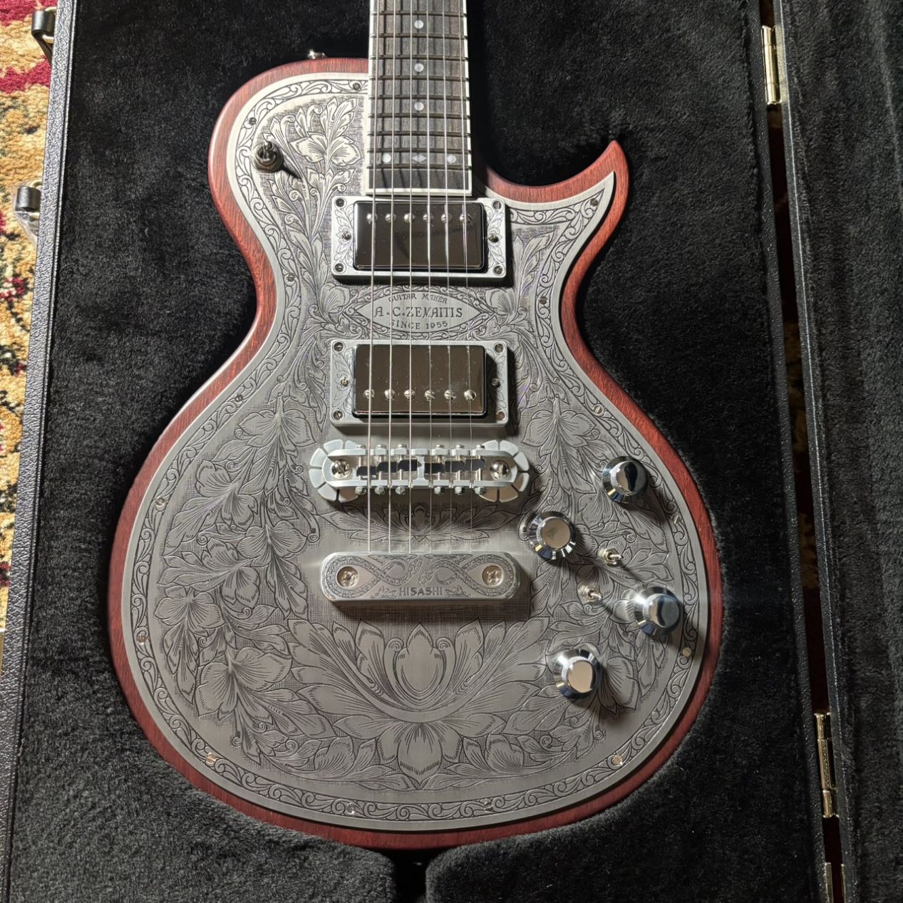 ZEMAITISTHE PORTRAIT Metal Front HISASHI Signature Model Natural